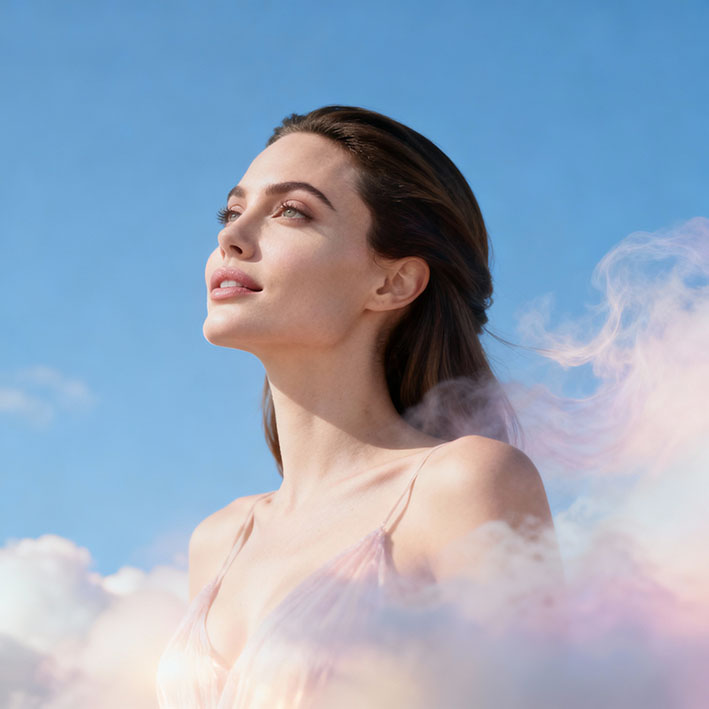 Blauer Himmel Emotion