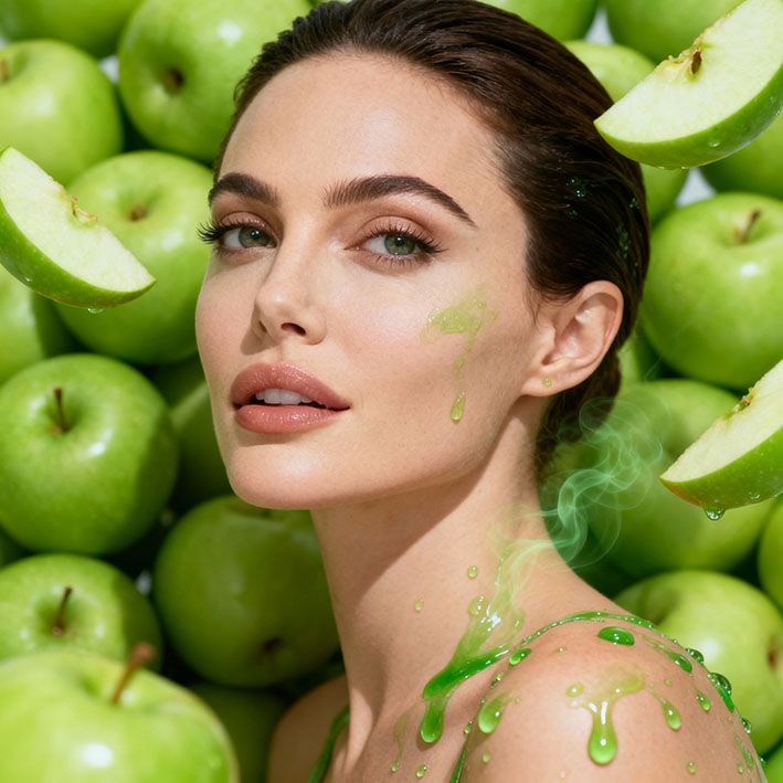 Grüner Apfel